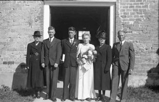1944 - 07 Bruidspaar Feenstra - Couperus 08